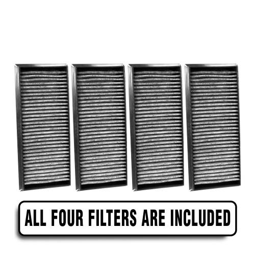 FilterHeads.com - AQ1218C Cabin Air Filter - Carbon Media, Absorbs Odors