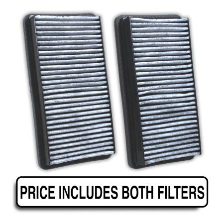 FilterHeads.com - AQ1041C Cabin Air Filter - Carbon Media, Absorbs Odors - Image 1